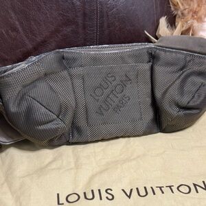 Louis Vuitton Gray Textured Men's Accessory